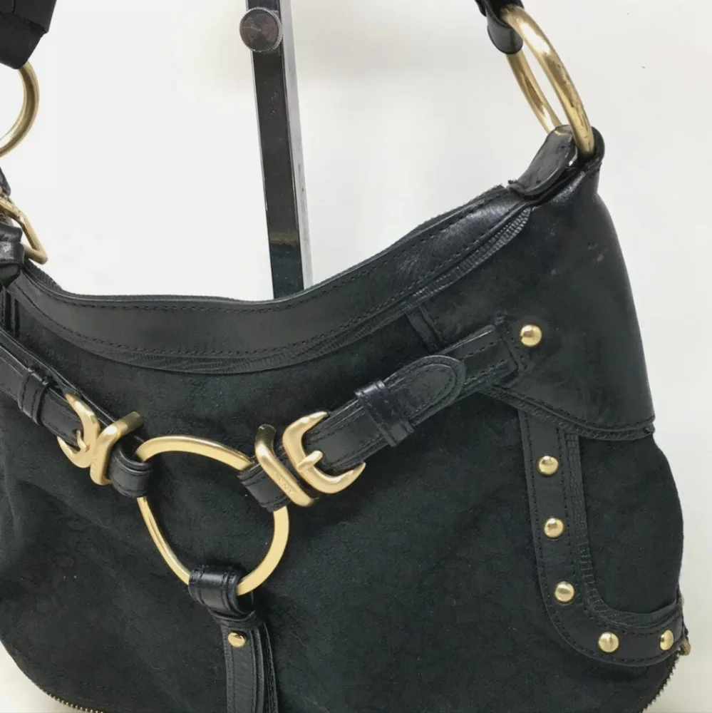 DKNY Signature Leather Handbag Mini Bag - Picture 3 of 10